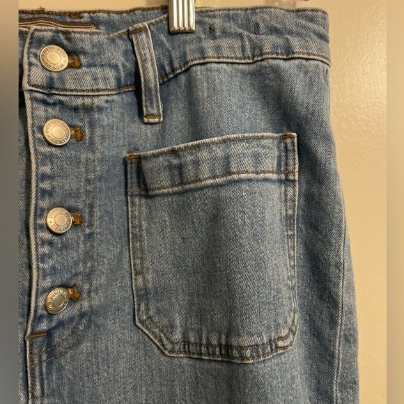 J Crew Point Sur Wide Leg Crop Jean Size 30 Tall - Picture 4 of 13